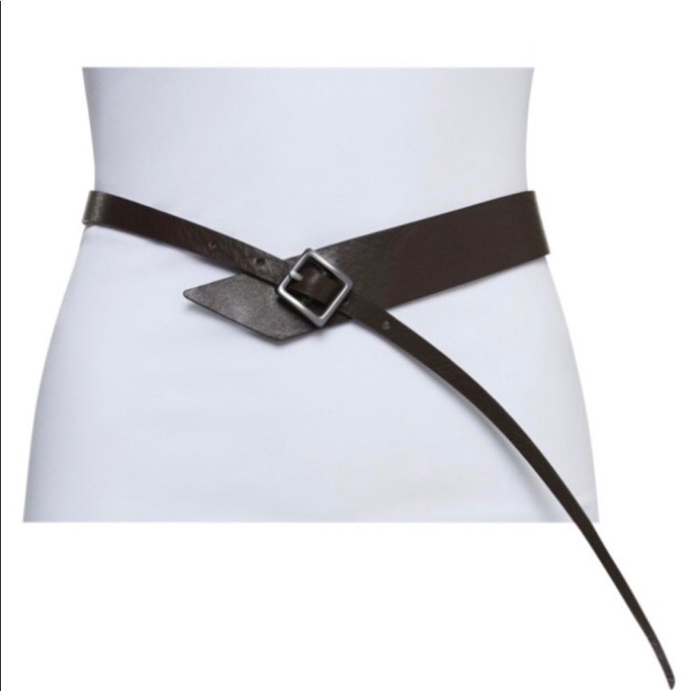 WORTH NEW YORK COLLECTION LEATHER BELT Size PT - Picture 2 of 12